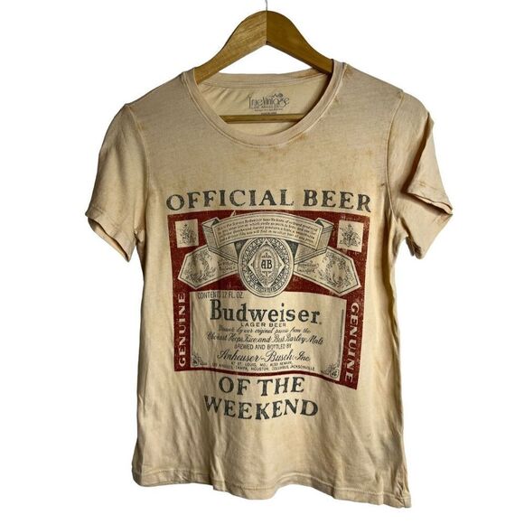 NWT true vintage Budweiser graphics tee sz S - Picture 2 of 6